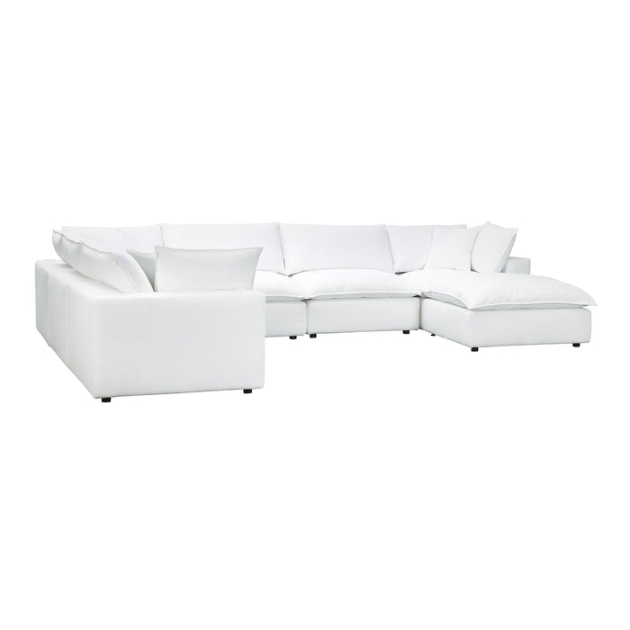 Cali Pearl Modular Large Chaise Sectional - Home And Beyond