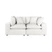 Cali Pearl Modular Loveseat - Home And Beyond