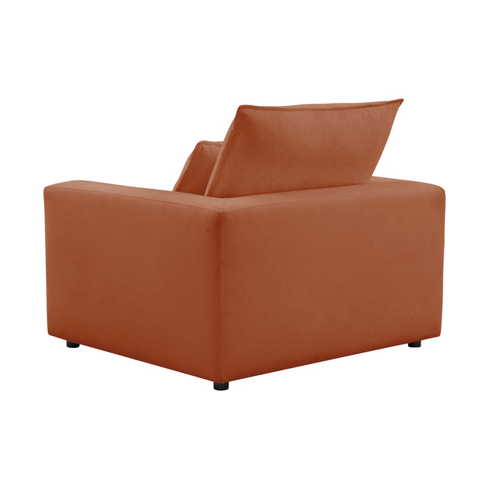 Cali Rust Arm Chair - Home And Beyond