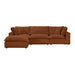 Cali Rust Modular 4 Piece Sectional image