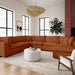 Cali Rust Modular Large Chaise Sectional - Home And Beyond