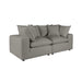 Cali Slate Modular Loveseat image