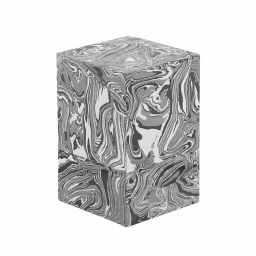 Camryn Swirled Resin Side Table image