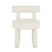 Carmel Cream Boucle Dining Chair - Home And Beyond