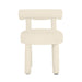 Carmel Cream Velvet Dining Chair - Home And Beyond