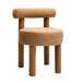 Carmel Cognac Velvet Dining Chair image