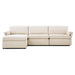 Catarina Cream Chaise Sectional - Home And Beyond