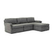 Catarina Gray Chaise Sectional - Home And Beyond