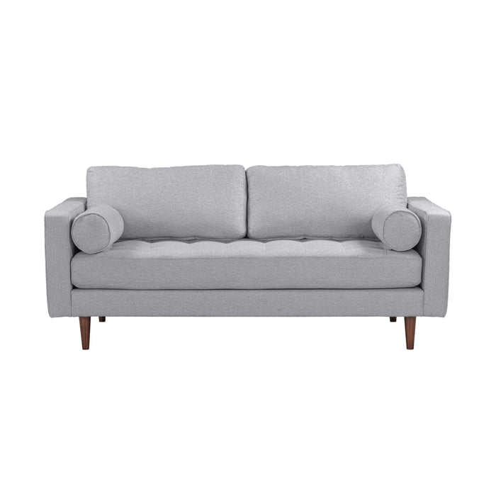 Cave Gray Tweed Loveseat - Home And Beyond