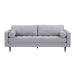 Cave Gray Tweed Sofa - Home And Beyond