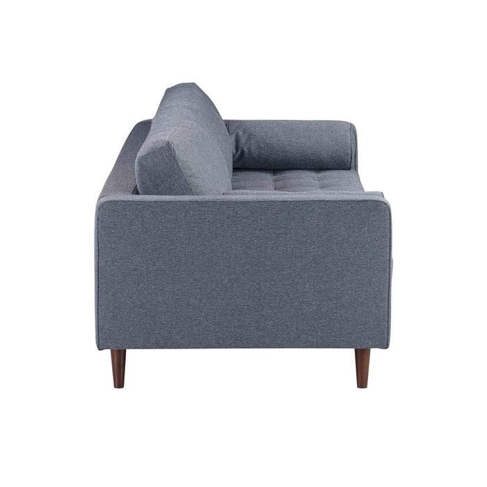 Cave Navy Tweed Loveseat - Home And Beyond