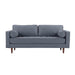 Cave Navy Tweed Loveseat - Home And Beyond