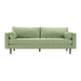 Cave Sage Green Velvet Sofa - Home And Beyond