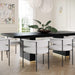 Chelsea Black Oak Rectangular Dining Table - Home And Beyond