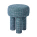 Claire Teal Knubby Stool image