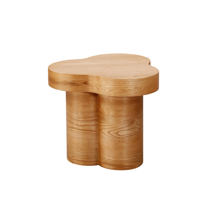 Dora Natural Oak Side table - Home And Beyond