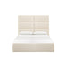 Eliana Cream Boucle Queen Bed - Home And Beyond