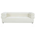 Elsa Cream Velvet Sofa - Home And Beyond