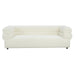 Elsa Cream Vegan Shearling Sofa - Home And Beyond