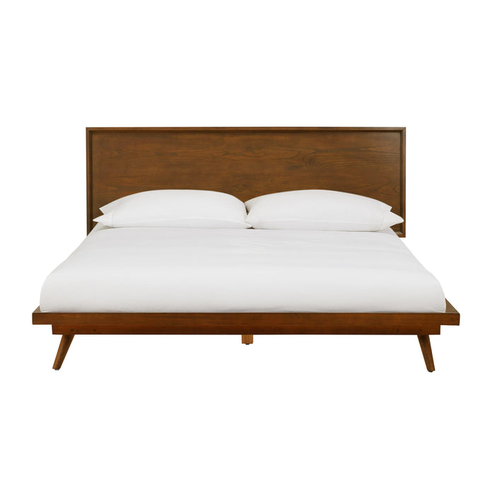 Emery Pecan Queen Bed - Home And Beyond