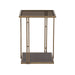 Emma Brown Ash & Glass Side Table - Home And Beyond