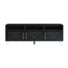 Famke Black Media Console - Home And Beyond