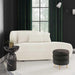 Galet Cream Velvet Chaise - Home And Beyond