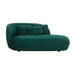 Galet Green Velvet Chaise - Home And Beyond