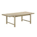 Gata Light Teak Outdoor Rectangular Dining Table image