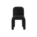 Georgia Midnight Black Chenille Dining Chair - Home And Beyond