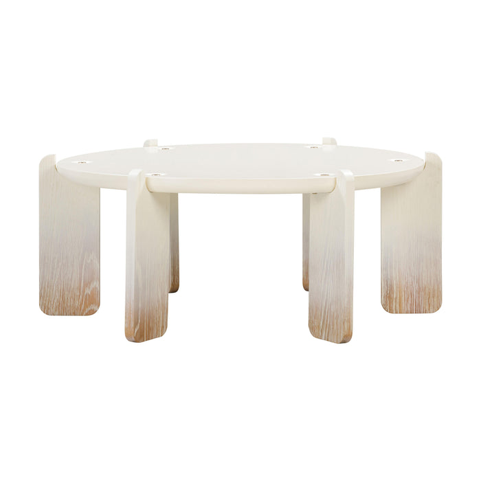 Gloria Cream Oak Coffee Table - Home And Beyond