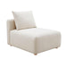 Hangover Cream Linen Modular Armless Chair image