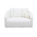 Hanim Cream Linen Daybed - Home And Beyond