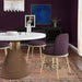 Harley Eggplant Velvet Dining Chair - Home And Beyond