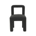 Hazel Black Boucle Dining Chair - Home And Beyond