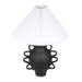 Hazza Black Pleated Table Lamp - Home And Beyond