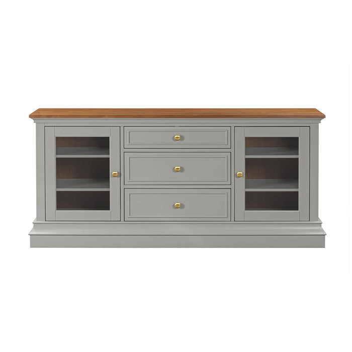 Hudson Gray Entertainment Console - Home And Beyond