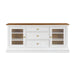 Hudson White Entertainment Console - Home And Beyond