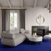 Jammin' Grey Velvet Sofa - Home And Beyond