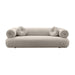 Jammin' Grey Velvet Sofa - Home And Beyond