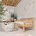 Jayla Natural Rattan Bench - Home And Beyond