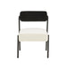 Jolene Cream Velvet Accent Chair - Home And Beyond