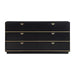 Julieta Black 6 Drawer Dresser - Home And Beyond