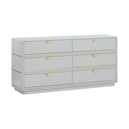 Julieta Grey 6 Drawer Dresser image