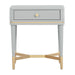 Julieta Grey Nightstand - Home And Beyond