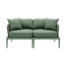 Kapri Moss Green Modular Outdoor Loveseat - Home And Beyond