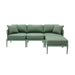 Kapri Moss Green Modular Outdoor Sectional - Home And Beyond