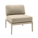 Kapri Taupe Modular Outdoor Armless Chair image