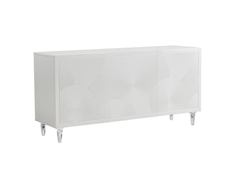 Karma White Lacquer Buffet image