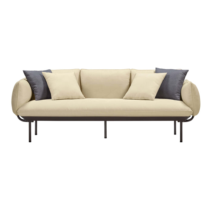 Katti Beige Outdoor Sofa - Home And Beyond